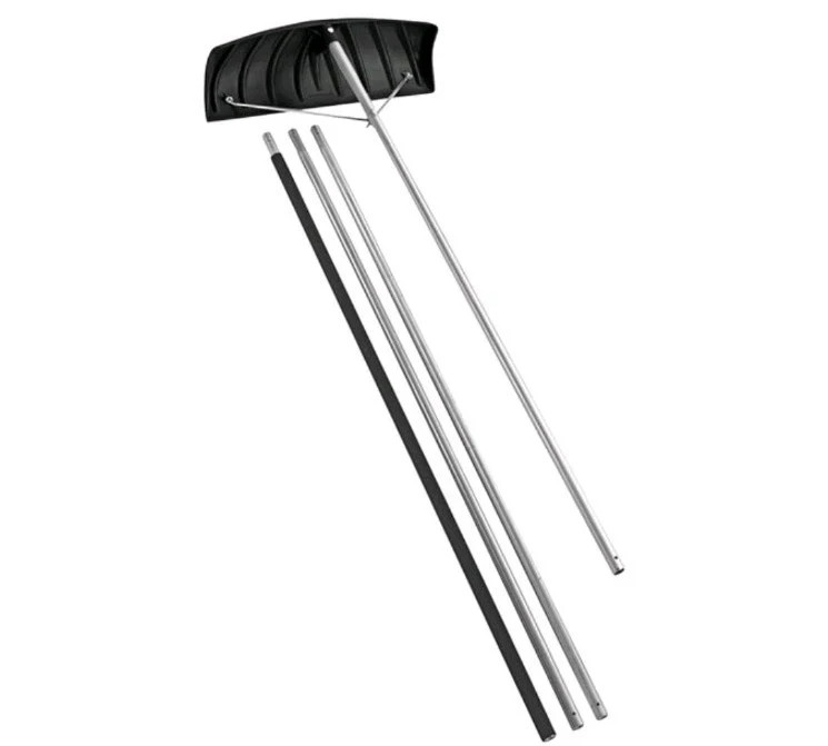 Suncast Telescoping Roof Rake 20ft 11 1/4 In Adjustable Multitool Rake