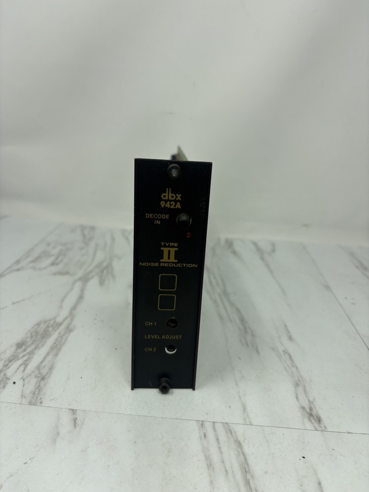 DBX 942A Type II Noise Reduction Gold