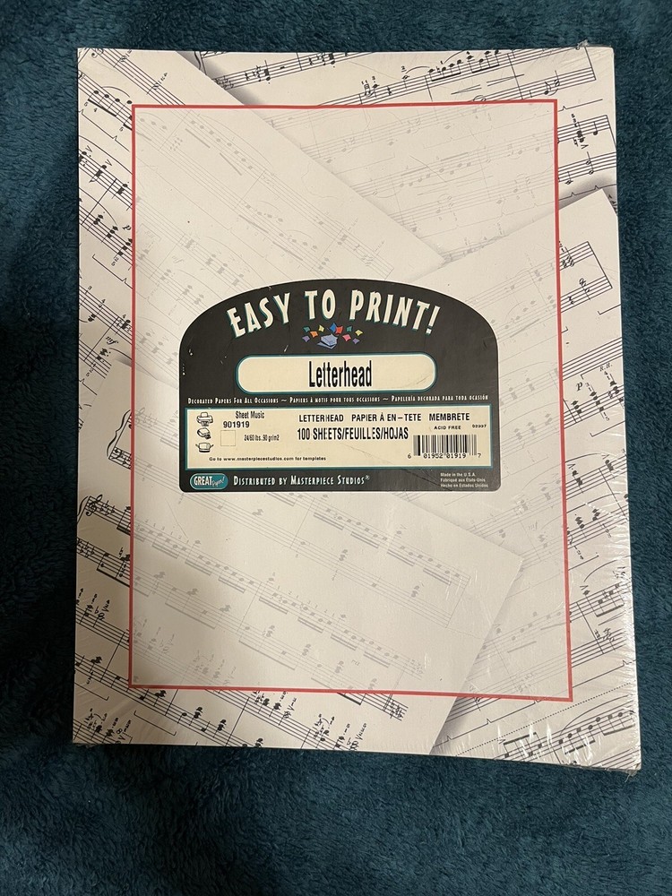 New Great Papers! Sheet Music  Computer papers 100 Sheets