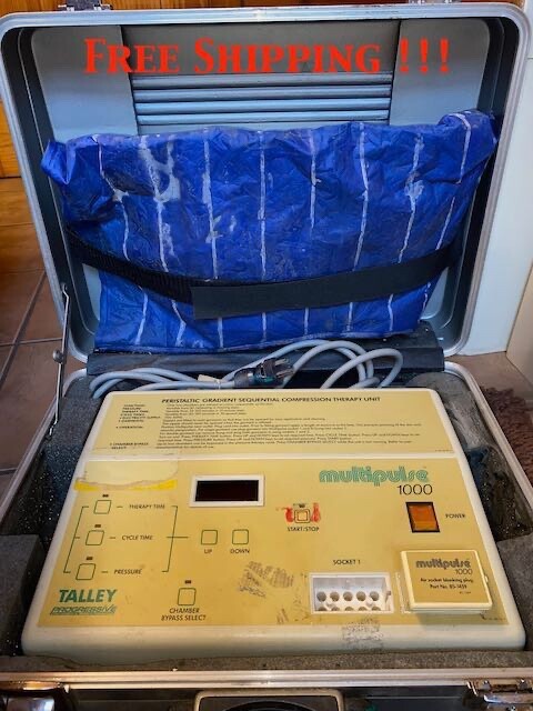 TALLEY Multipulse 1000 Peristaltic Gradient Sequential Compression Therapy Pump