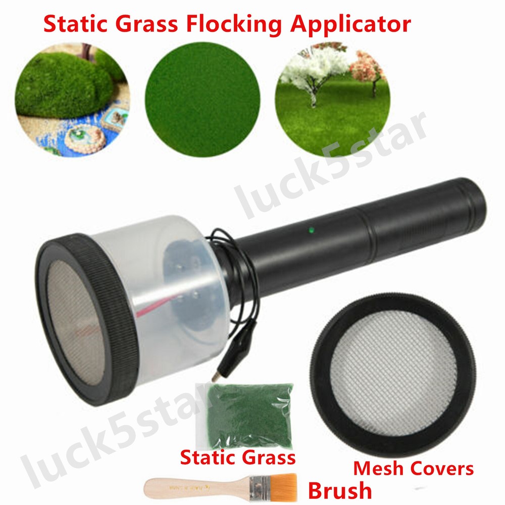 5000V Flocking Machine Static Grass Applicator Scenic Modelling Grass Master USA