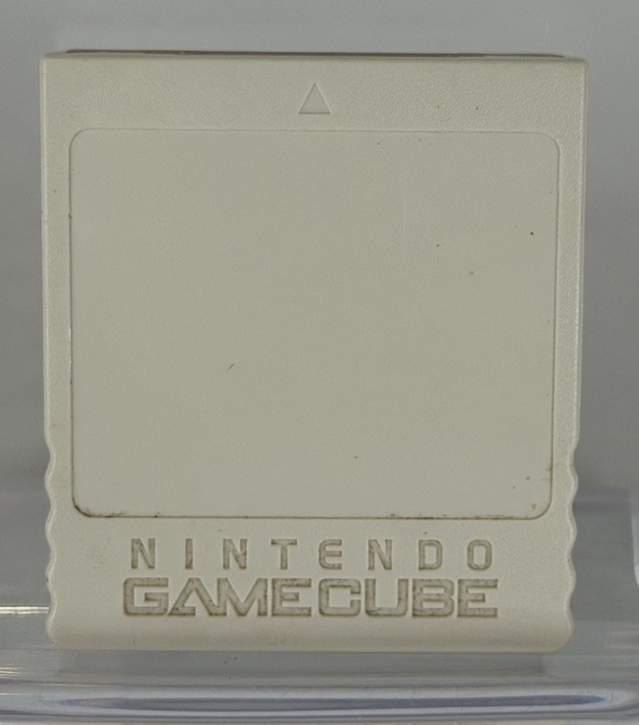NINTENDO GAMECUBE MEMORY CARD 1019 BLOCKS DOL-020 *TESTED & WORKING*