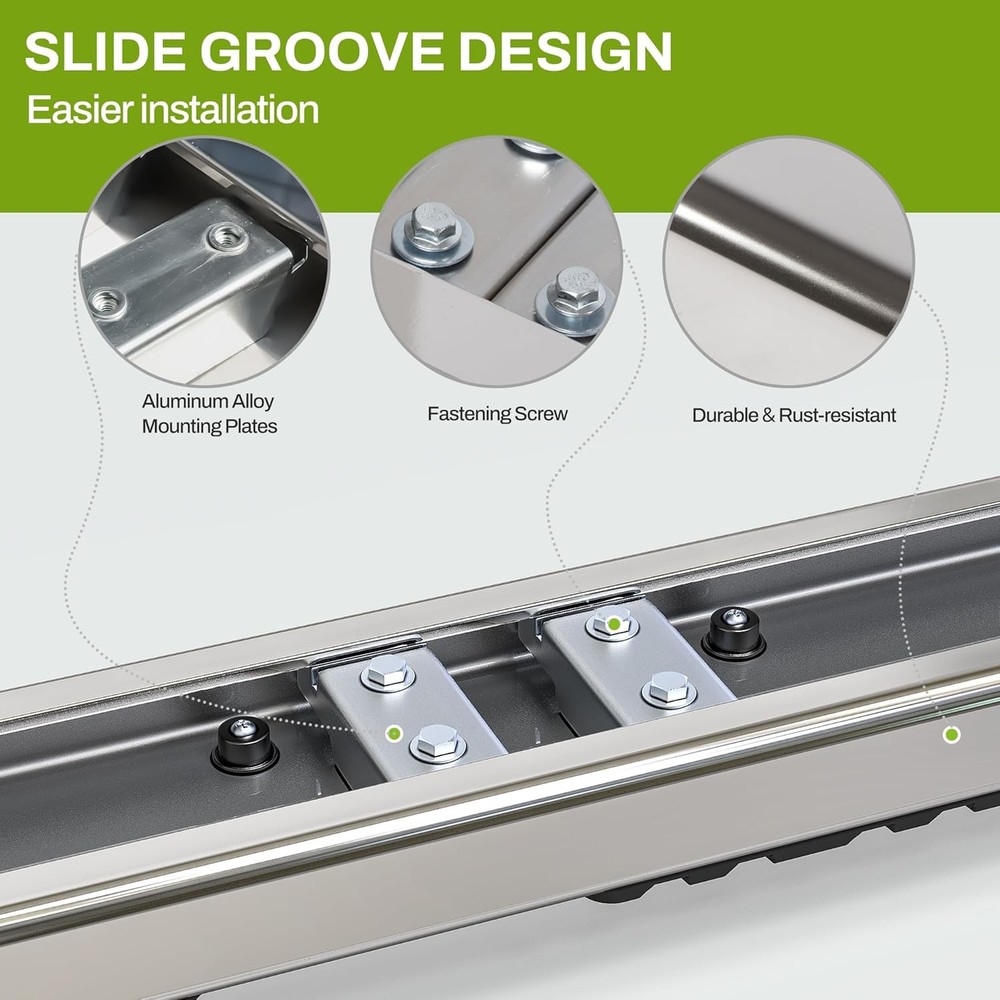 Dodge Ram 1500 Crew Cab Side Steps 2009-2018 Stainless