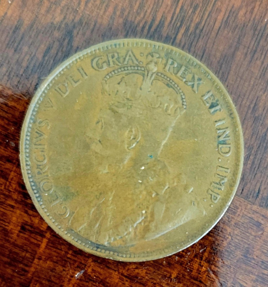 1918 Canada 1c One Cent Penny NICE COIN!