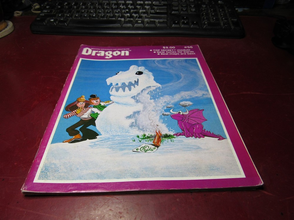 TSR: Dragon Magazine Issue 56