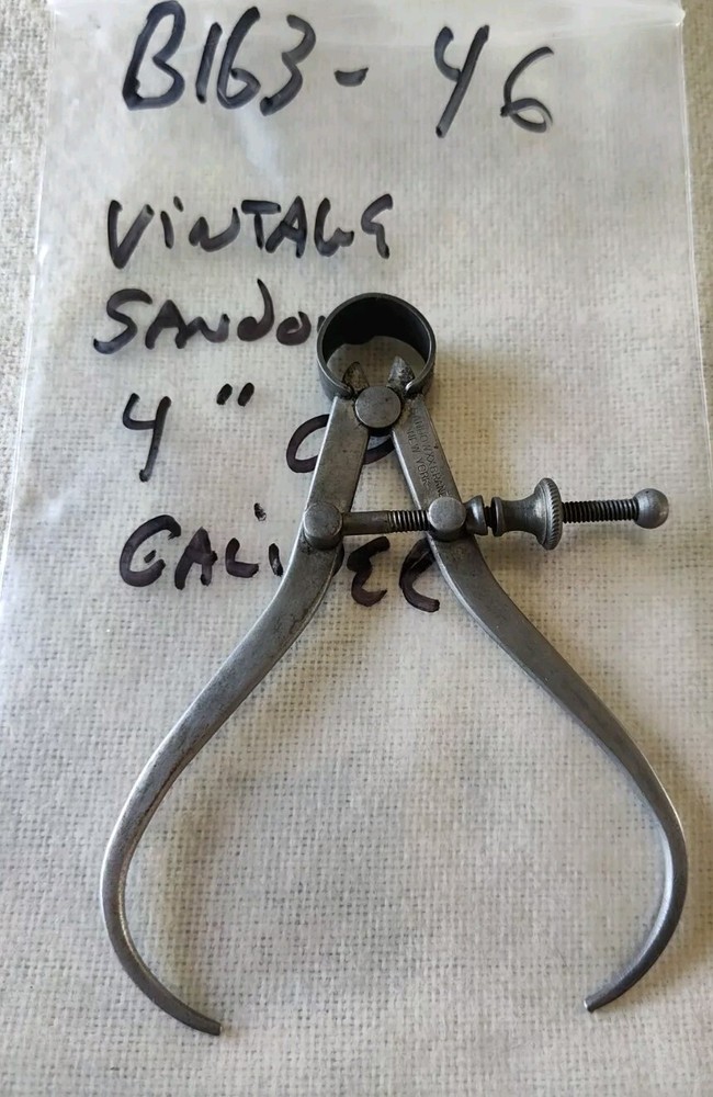 VINTAGE SANDOW 4" O.D. CALIPER