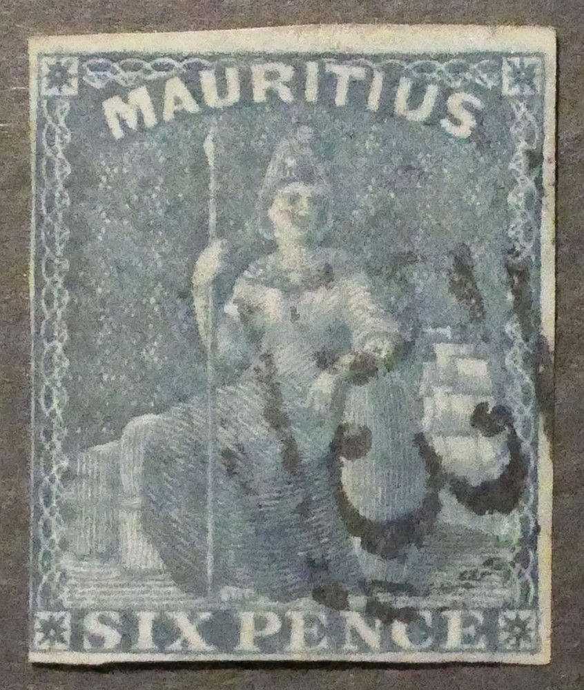Mauritius Scott # 18, Used