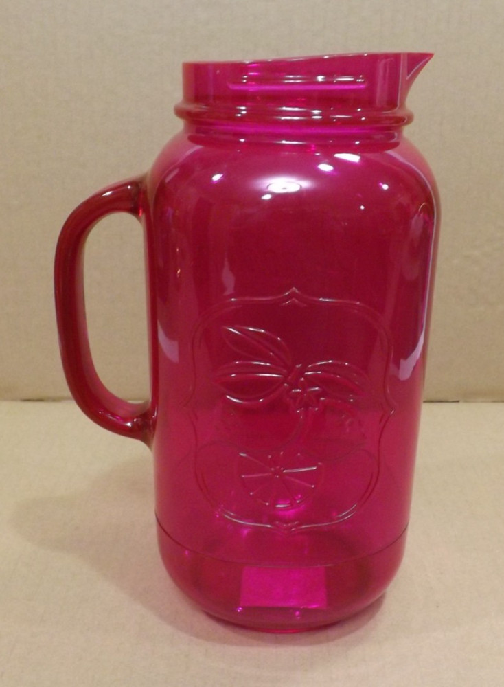 Aladdin Plastic Pitcher Large 80 oz Size Mason Pitcher