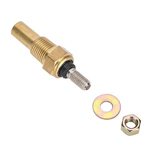 Oil Temperature Sensor, Water/Oil Temp Temperature 1/8 NPT Electrical Sender