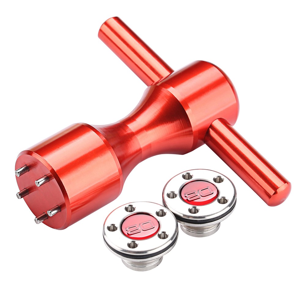 2pcs Red Number Golf Weights For Scotty Cameron Fastback Squareback