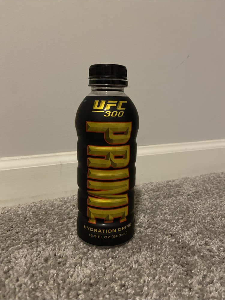 UFC 300 Prime Hydration 16.9 fl oz Limited Edition (EMPTY)