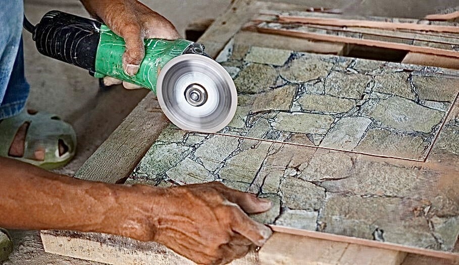 5” Continuous Rim Cutting Diamond Tile Blade Granite Stone Porcelain