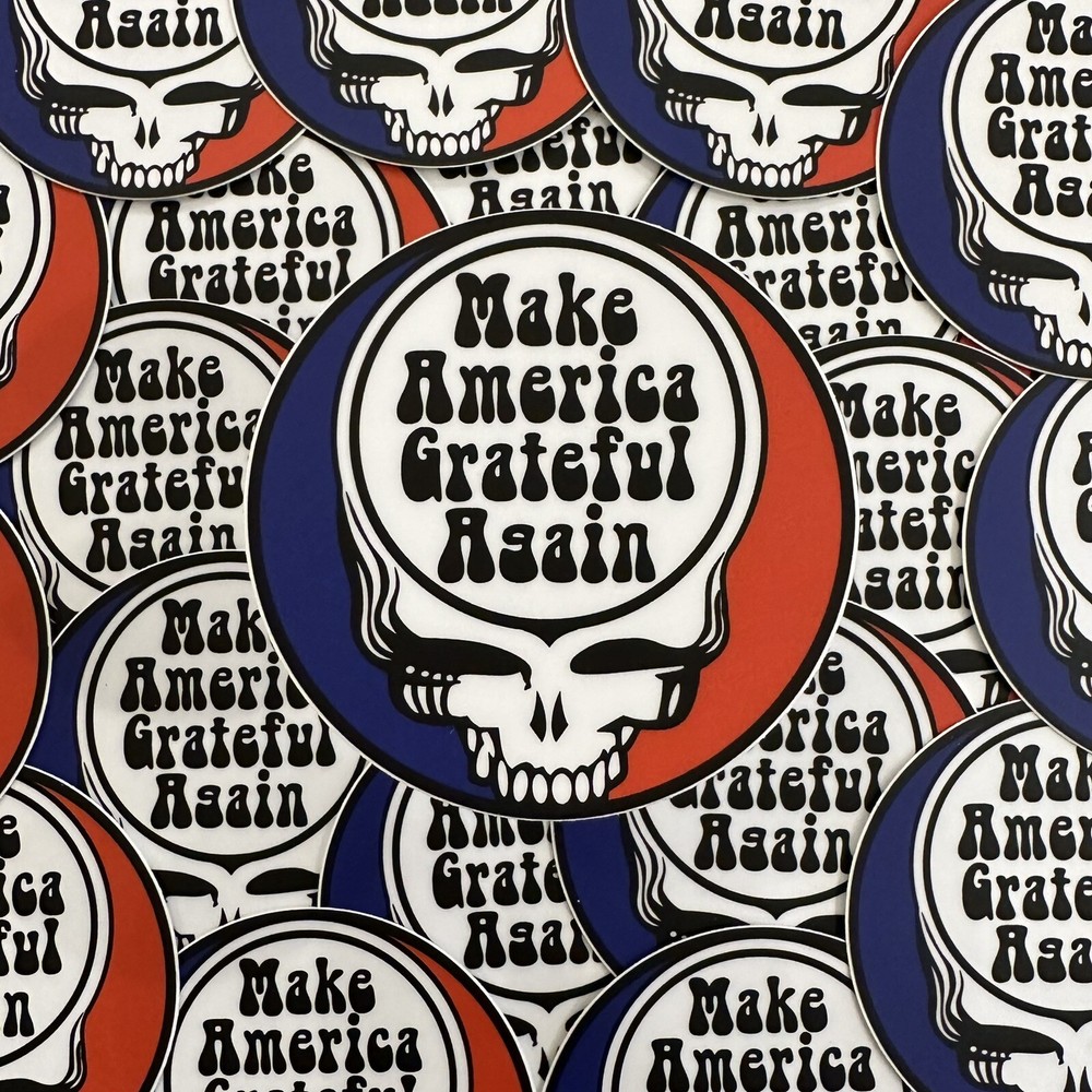 Make America Grateful Again Vinyl Sticker