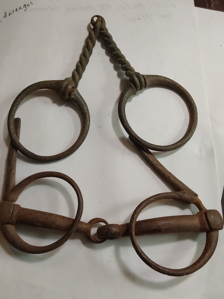 2 Vintage 1800's Snaffle Bits