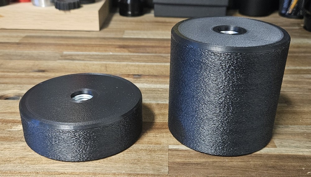 Unitron Threaded Counterweights For 4" Equatorial Telescope Mount (Replicas)