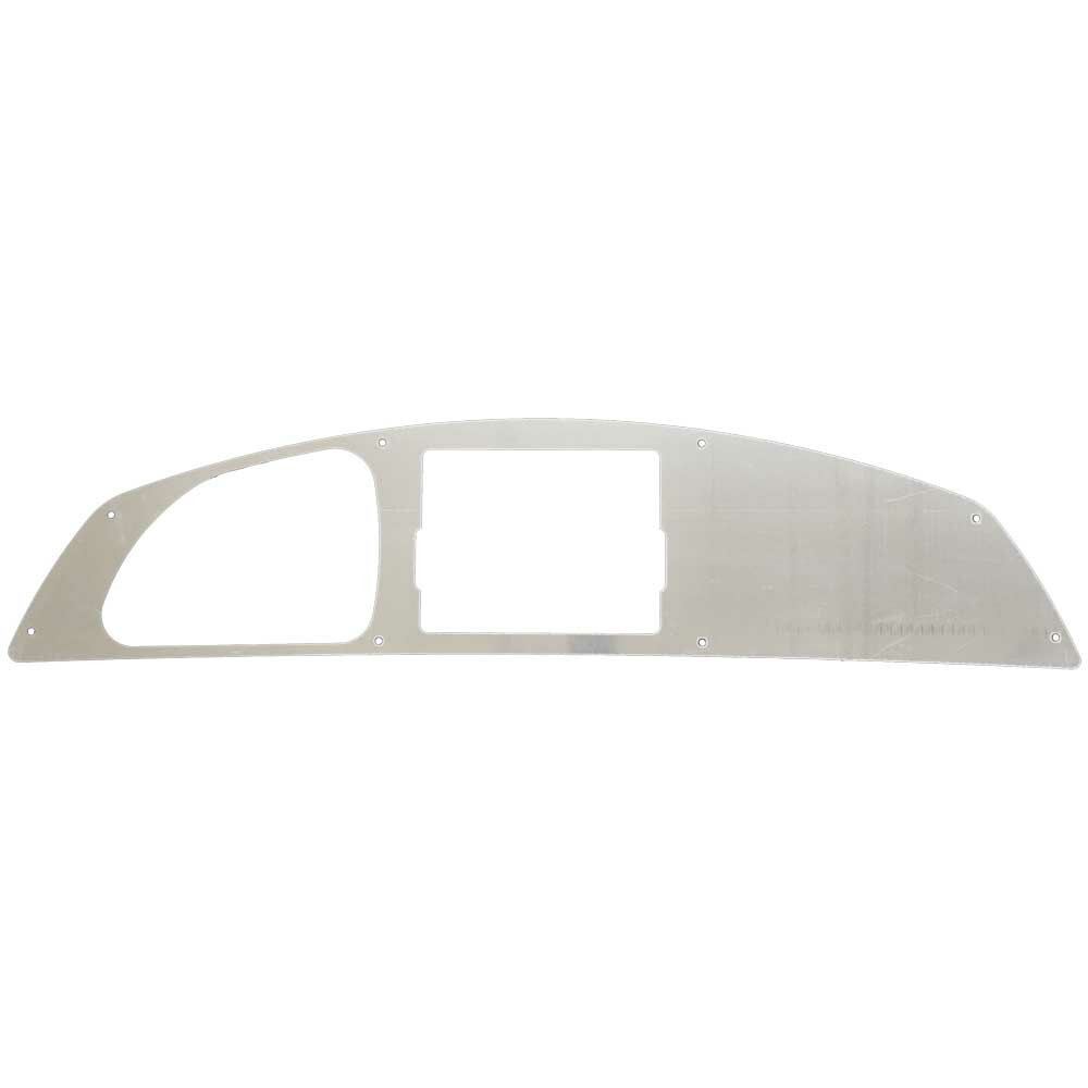 Ranger Boat Blank Dash Panel | Aluminum Silver Black