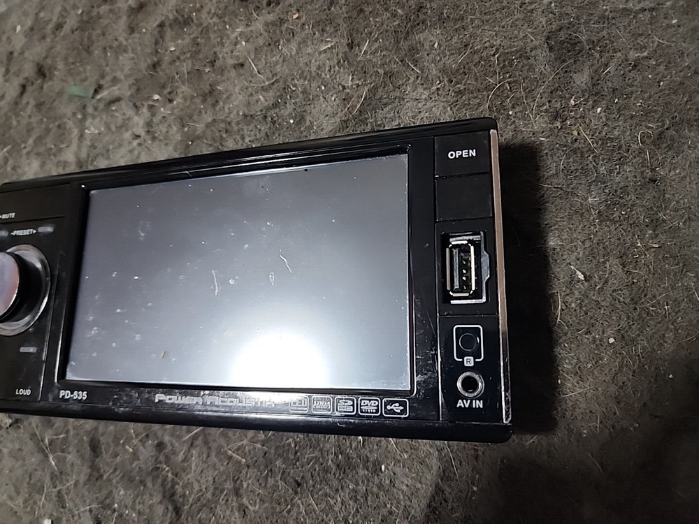 power acoustik PD-535 only faceplate tested