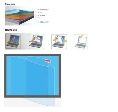 2X Anti-Glare Screen Protector for 13.3" Samsung Notebook 7 Spin 360 rotating PC