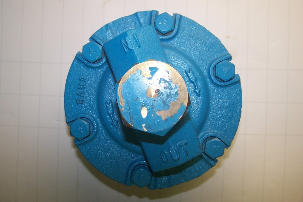 NEW CLARK PRESSURE REDUCING VALVE SIZE 1" 10-50 LBS 4RVA