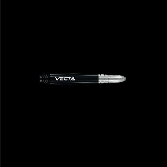 Winmau Vecta Black & Silver Intermediate Shafts