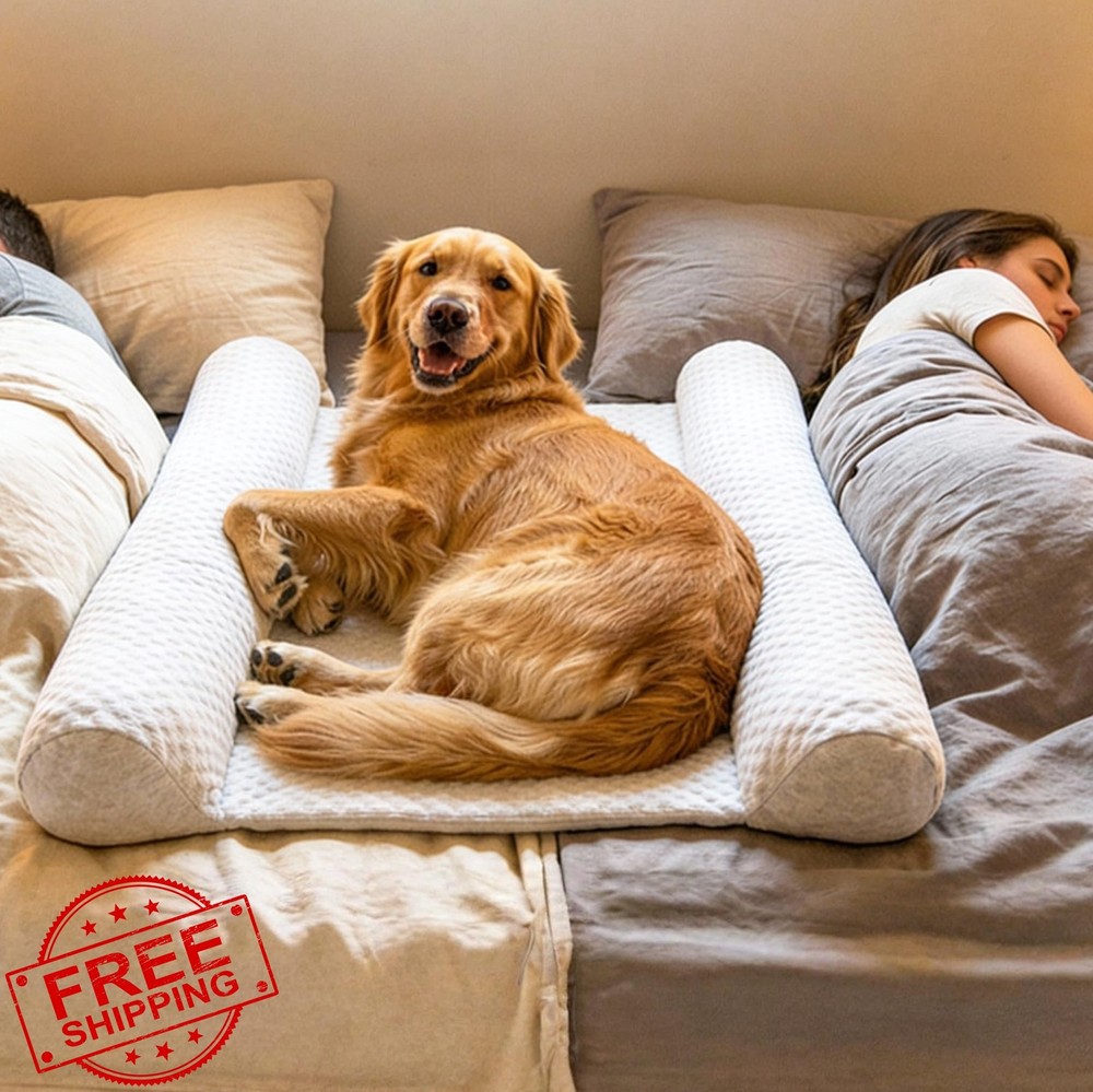 Denmate On-Bed Dog Bed Stabilizer Sleep Aid Machine Washable
