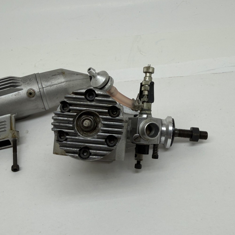 OS Max FP 40 RC Airplane Engine w/ E3030 Muffler Untested Sold As Is