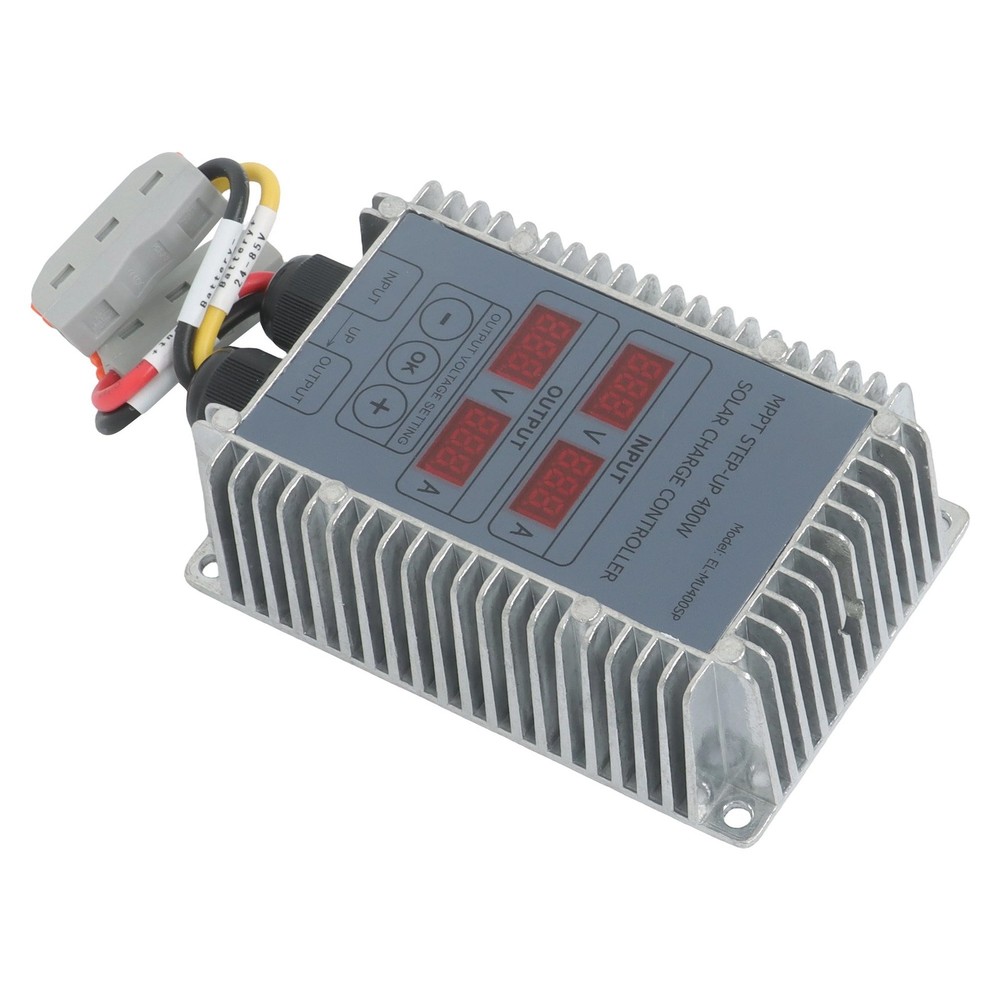 Solar Battery Charge Controller Boost MPPT 24‑85V Voltage Adjustable 400W