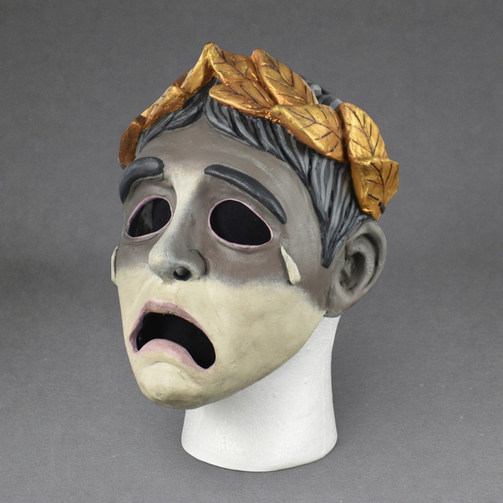 Gladiator (2000) Commodus Pantomime Mask Prop 'Cast Directly from Original'