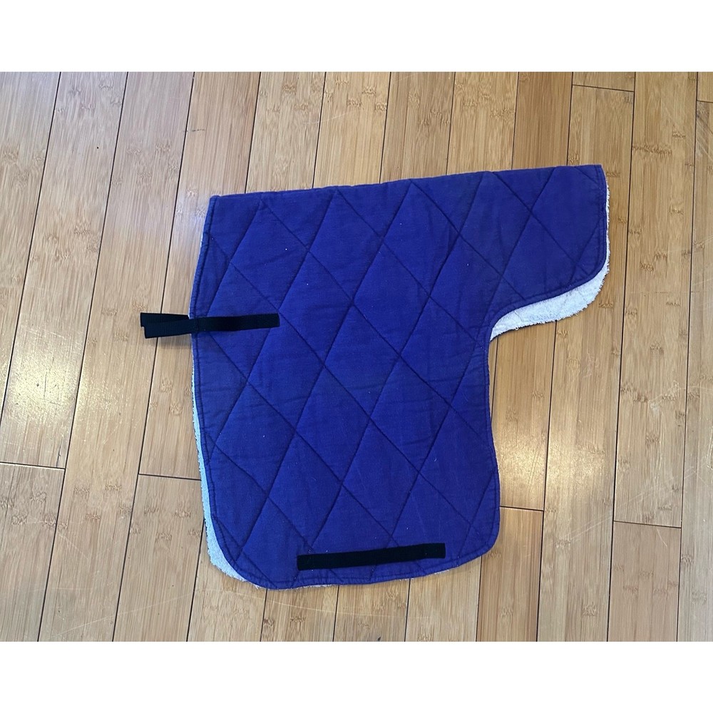 NWOT Solid Purple English Saddle Pad
