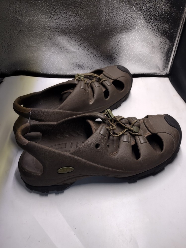 Crocs Mens Rubber Sandals M12 (B7)