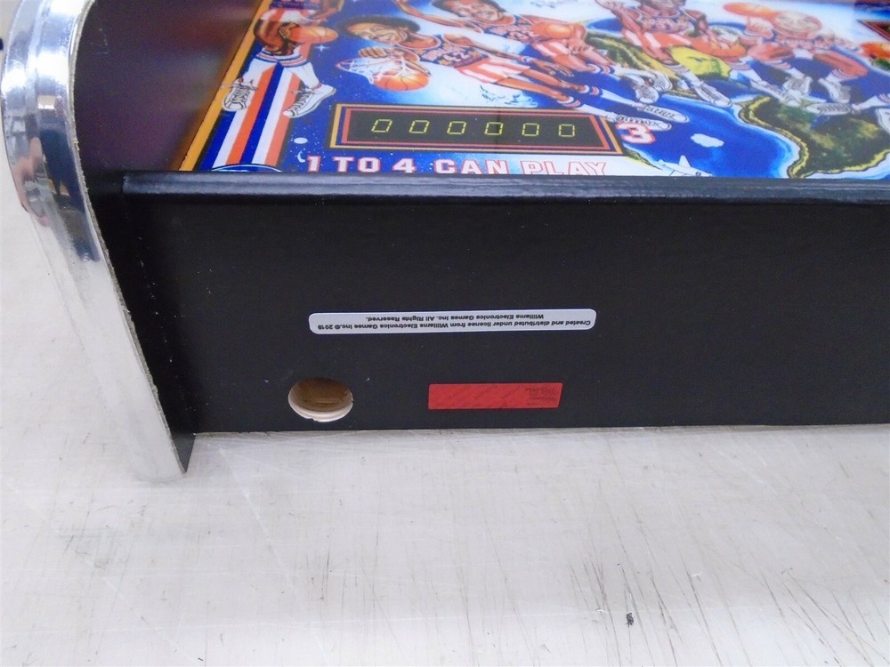 Bally Harlem Globetrotters Pinball Head LED Display light box