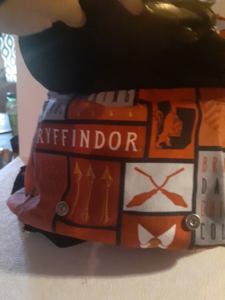Harry Potter Gryffidor Canvas Logo Backpack