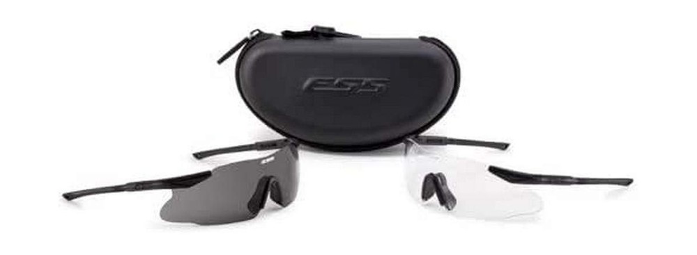 ESS Eyewear Ice 2X Eyeshield Kit, Black