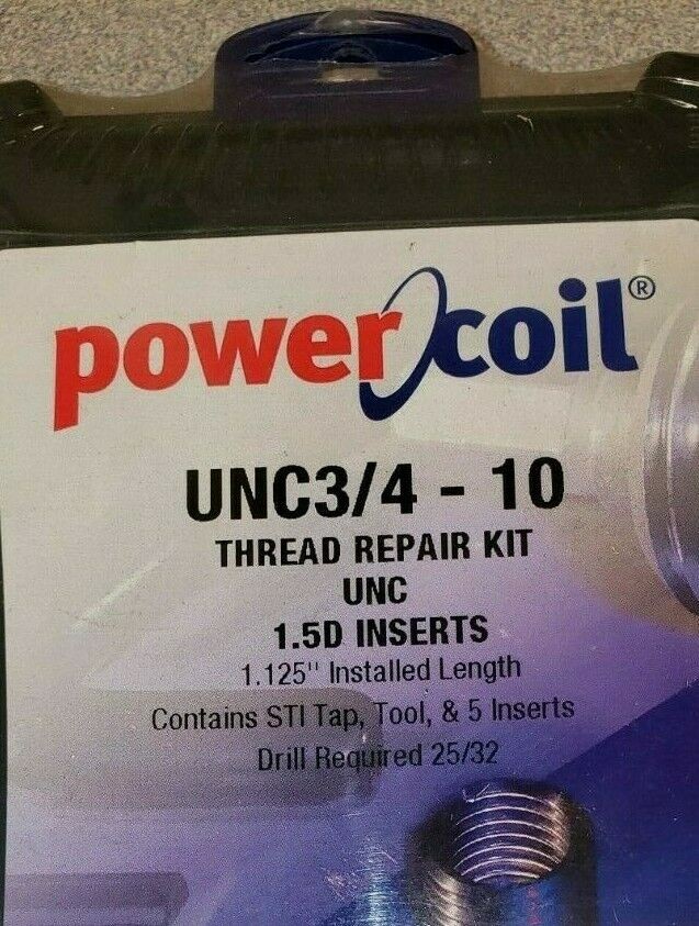 3/4-10 UNC PowerCoil Thread Repair Kit