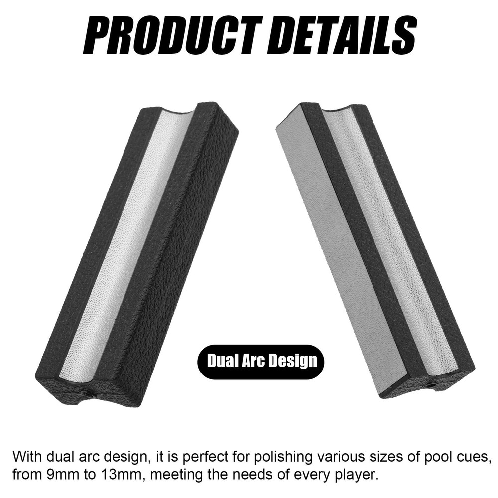 Pool Cue Tips Shaper, Pool Stick Tip Repair Tool Versatile Pool Cue Tips Kit ...