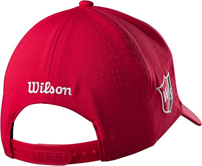 Wilson Performance Mesh Hat - RED