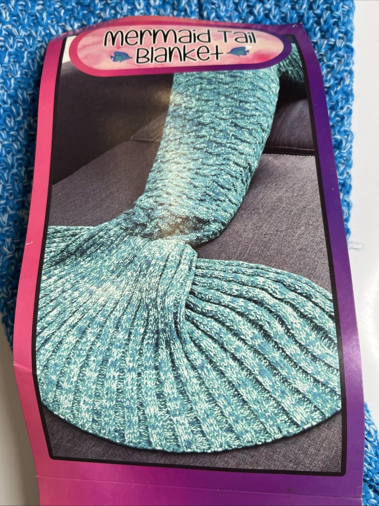 Girls Mermaid Blanket.