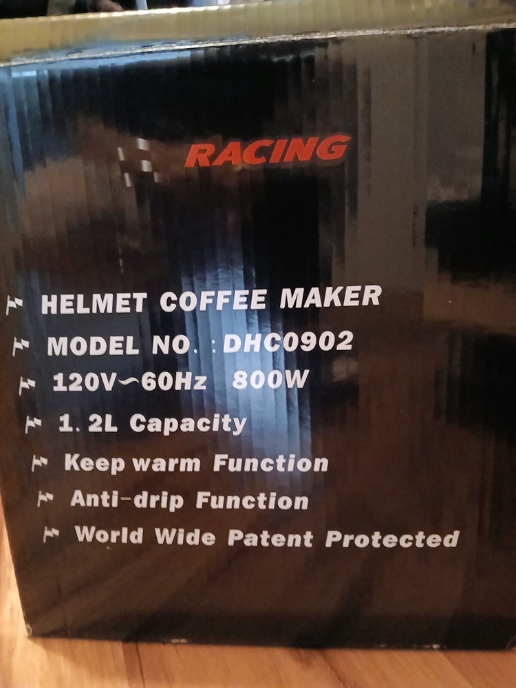 Helmet Coffee Maker by Global