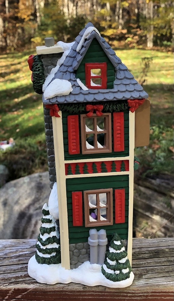 COCA COLA North Pole Bottling Works Christmas Kitchen Corner Display With Box