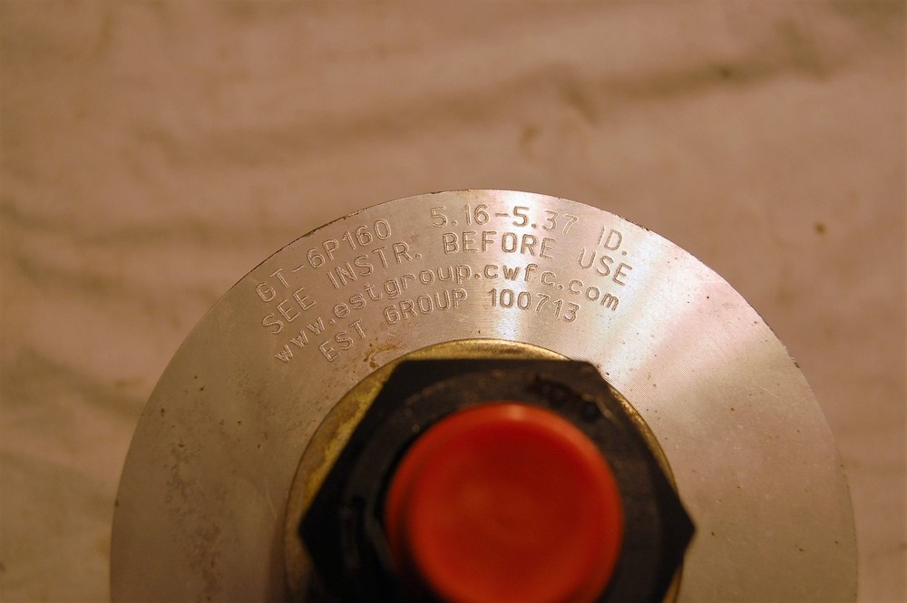 Griptight GT-6P160 Test Plug 5.16-5.37 ID