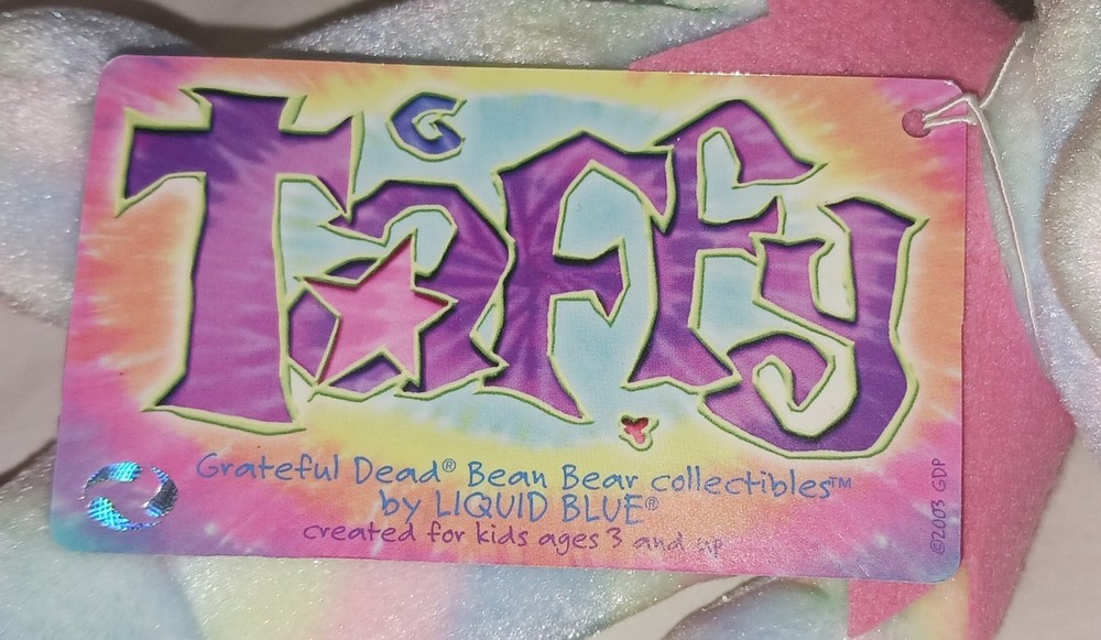 Grateful Dead Bean Bear TAFFY 2003 Edition 11