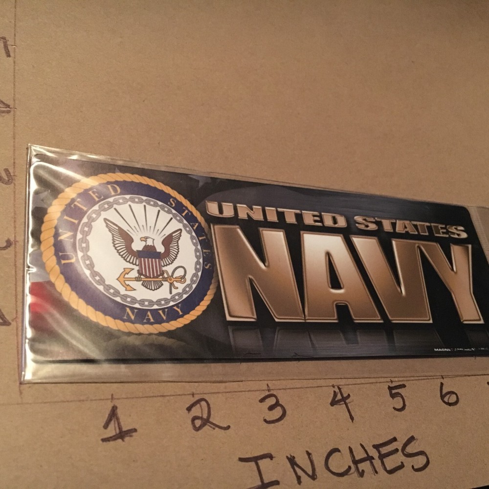 USN US Navy refrigerator magnet