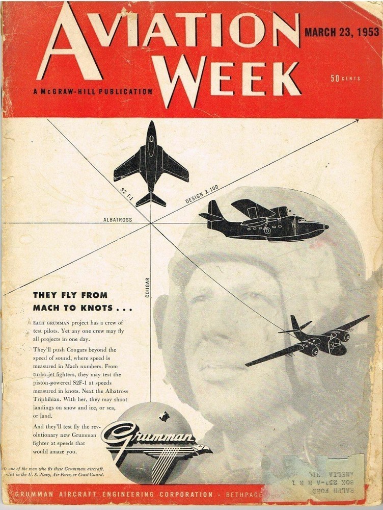 AVIATION WEEK March 23 1953 Aviation Industry Journal