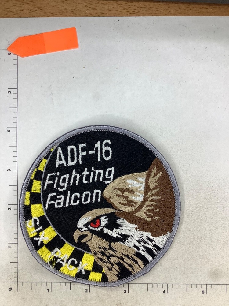 USAF ADF-16 FIGHTING FALCON SIX PACK SQUADRON PATCH