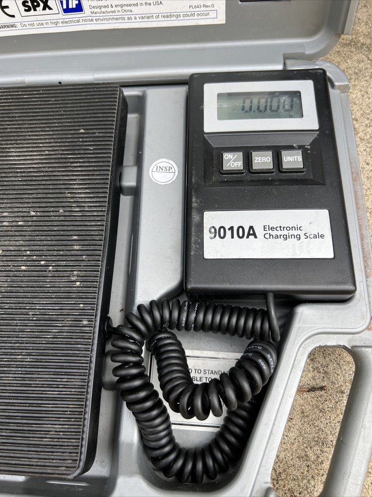 TIF 9020A - Slimline Refrigerant Scale, 200 Pound Capacity