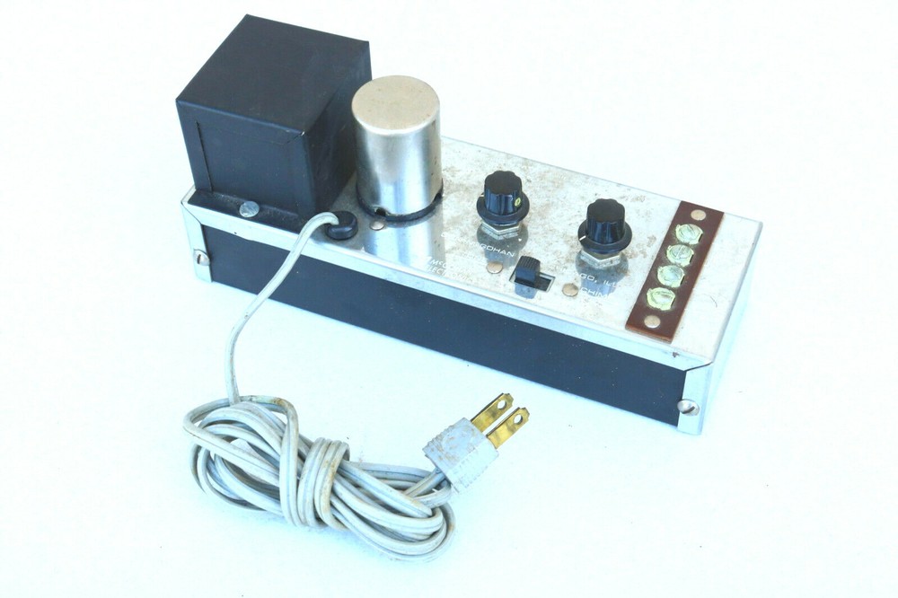 McGohan Chime Amplifier Amp ASIS untested Project Tone Generator Decay Level YT