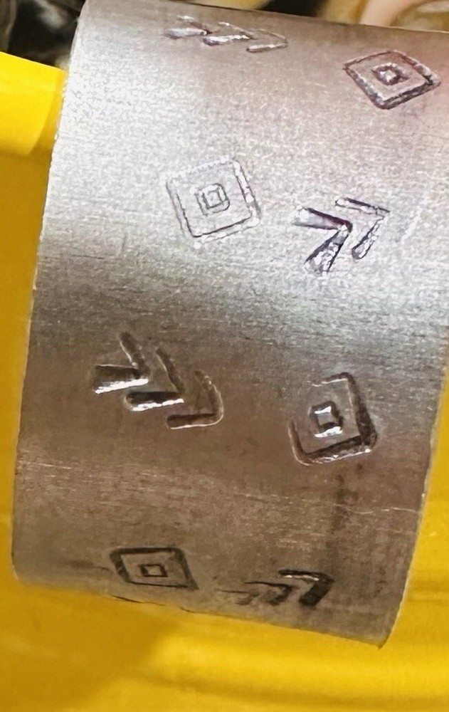 Aztec Print Aluminum Adjustable Ring