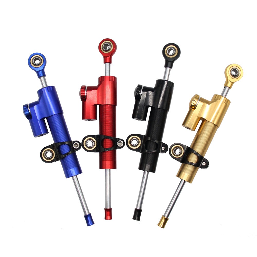 CNC Adjustable Motorcycle Steering Damper Stabilizer Safety Control Universal BK