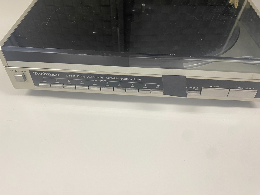 Technics SL-6 Linear Tracking Direct Drive Turntable Very Good OD