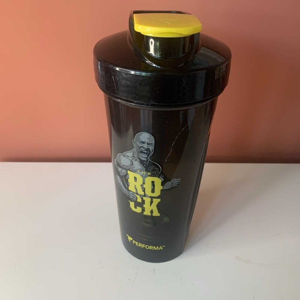 PERFORMA The Rock Black Shaker Bottle - 28oz.